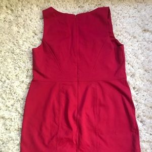 Sleeveless Fuchsia Dress